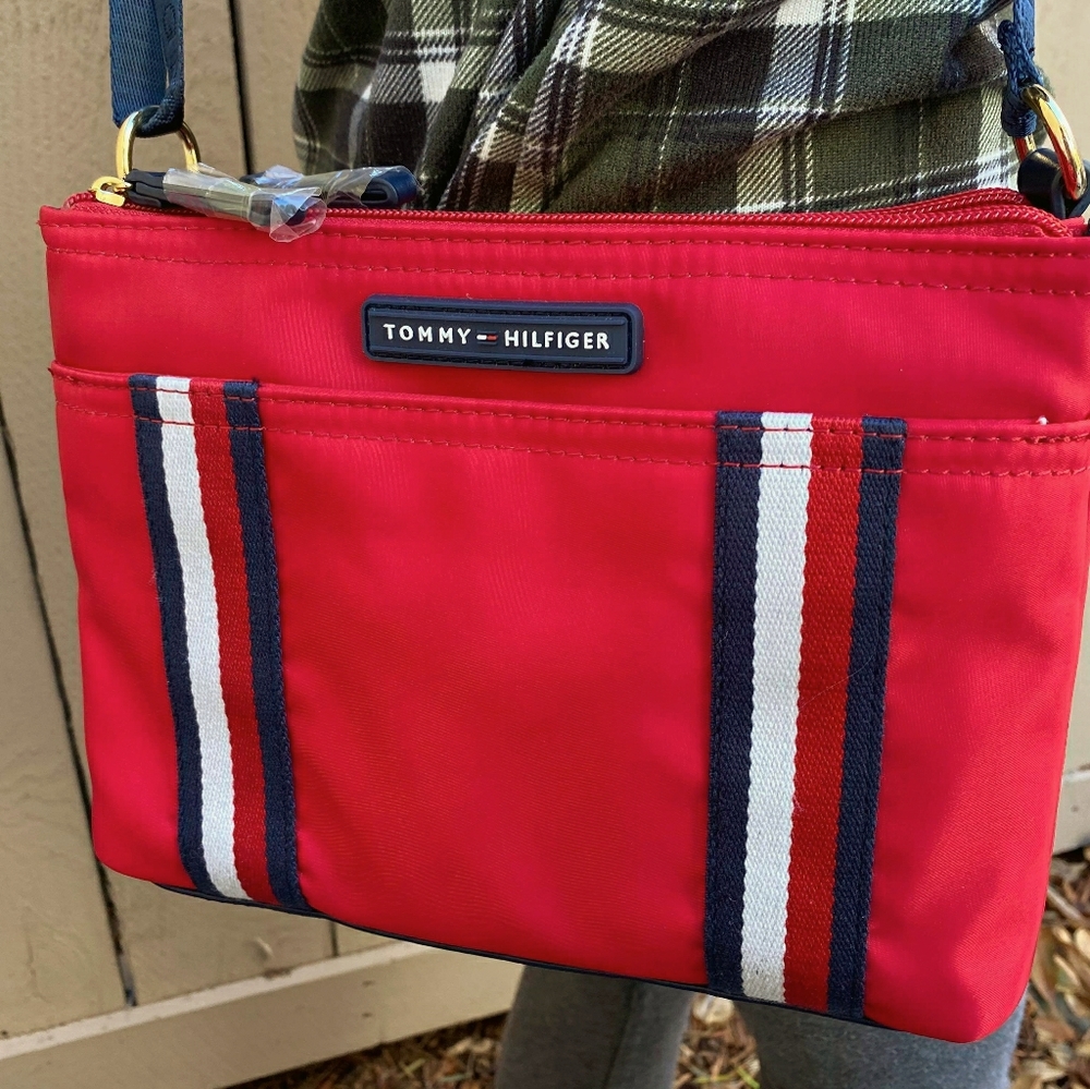 Tommy Hilfiger Red Cross Body Bag NWT